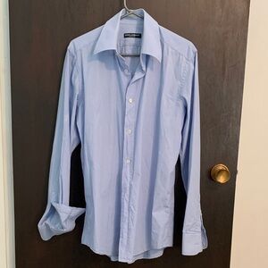 Dolce & Gabbana Light Blue Button-Down Dress Shirt